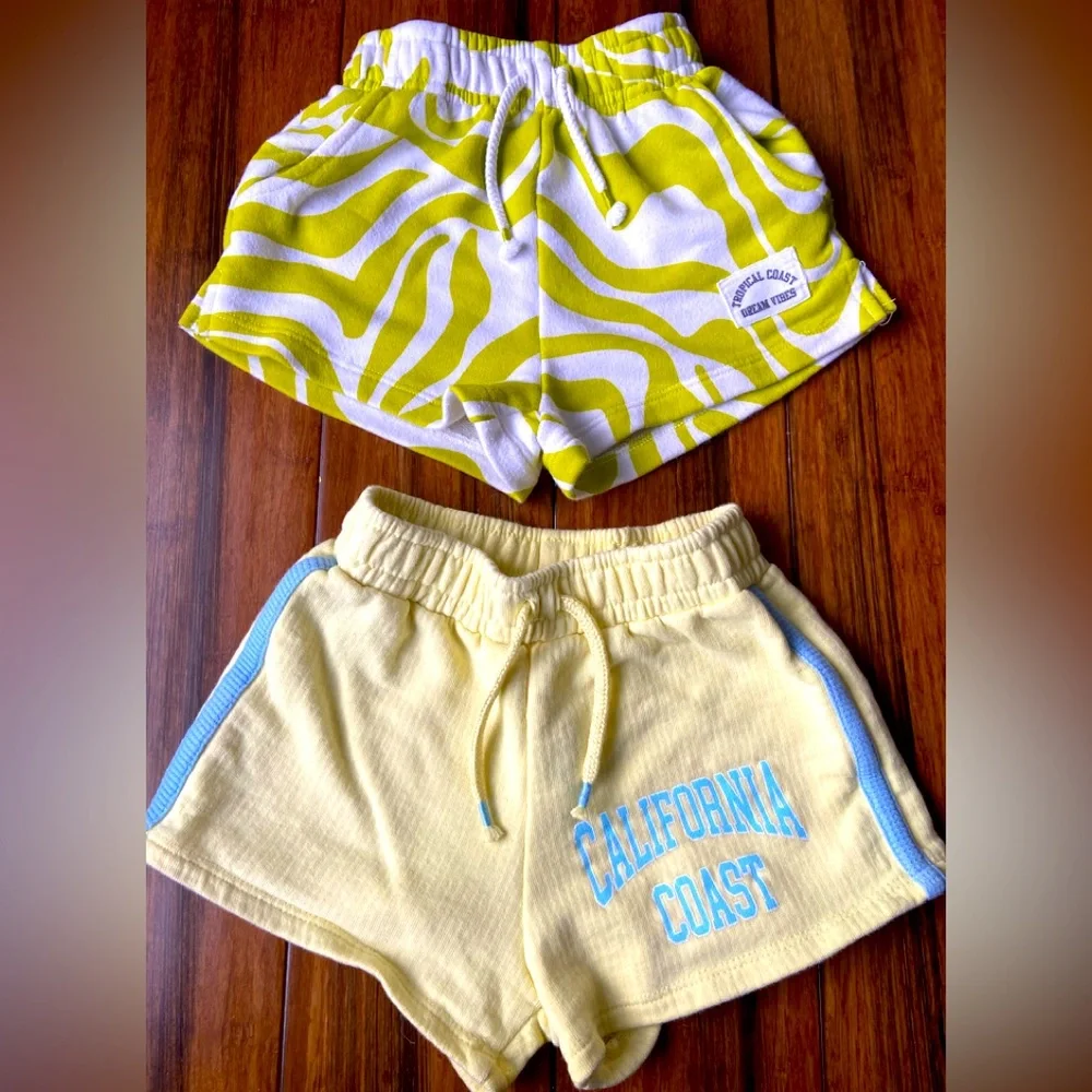 Zara girl set of two shorts Size 6 - Picture 1 of 6